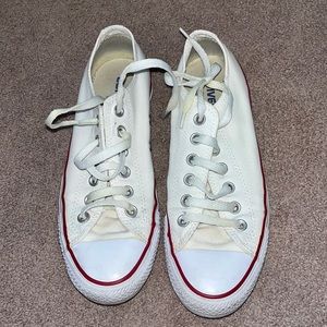Low White Converse